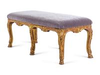 A Régence Giltwood Bench