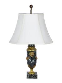 A French Gilt Bronze Mounted Marble Urn