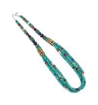 Multi-Strand Turquoise Necklace