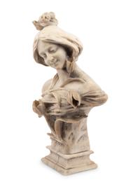 An Italian Alabaster Bust