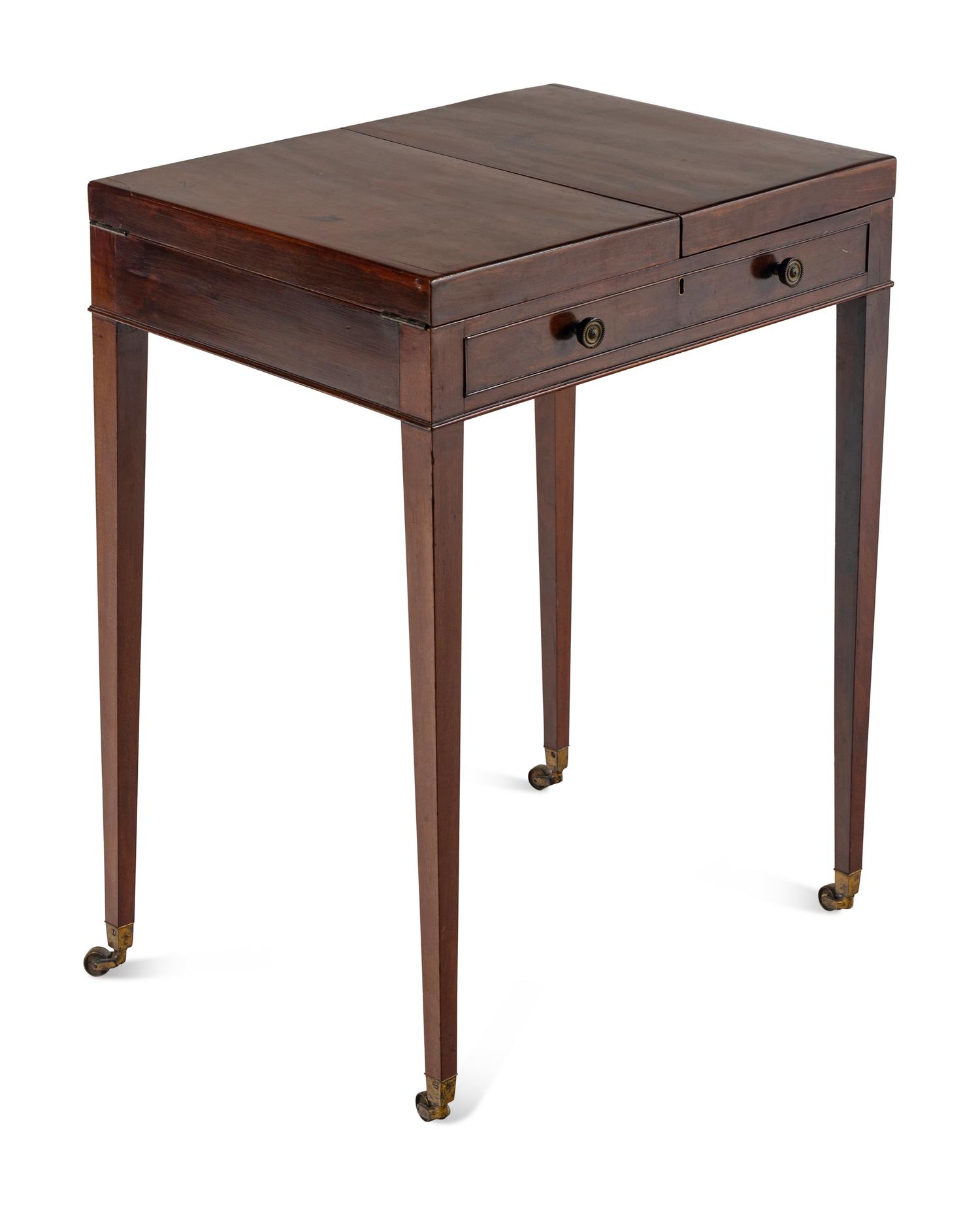 An Edwardian Mahogany Dressing Table