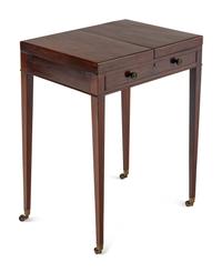 An Edwardian Mahogany Dressing Table