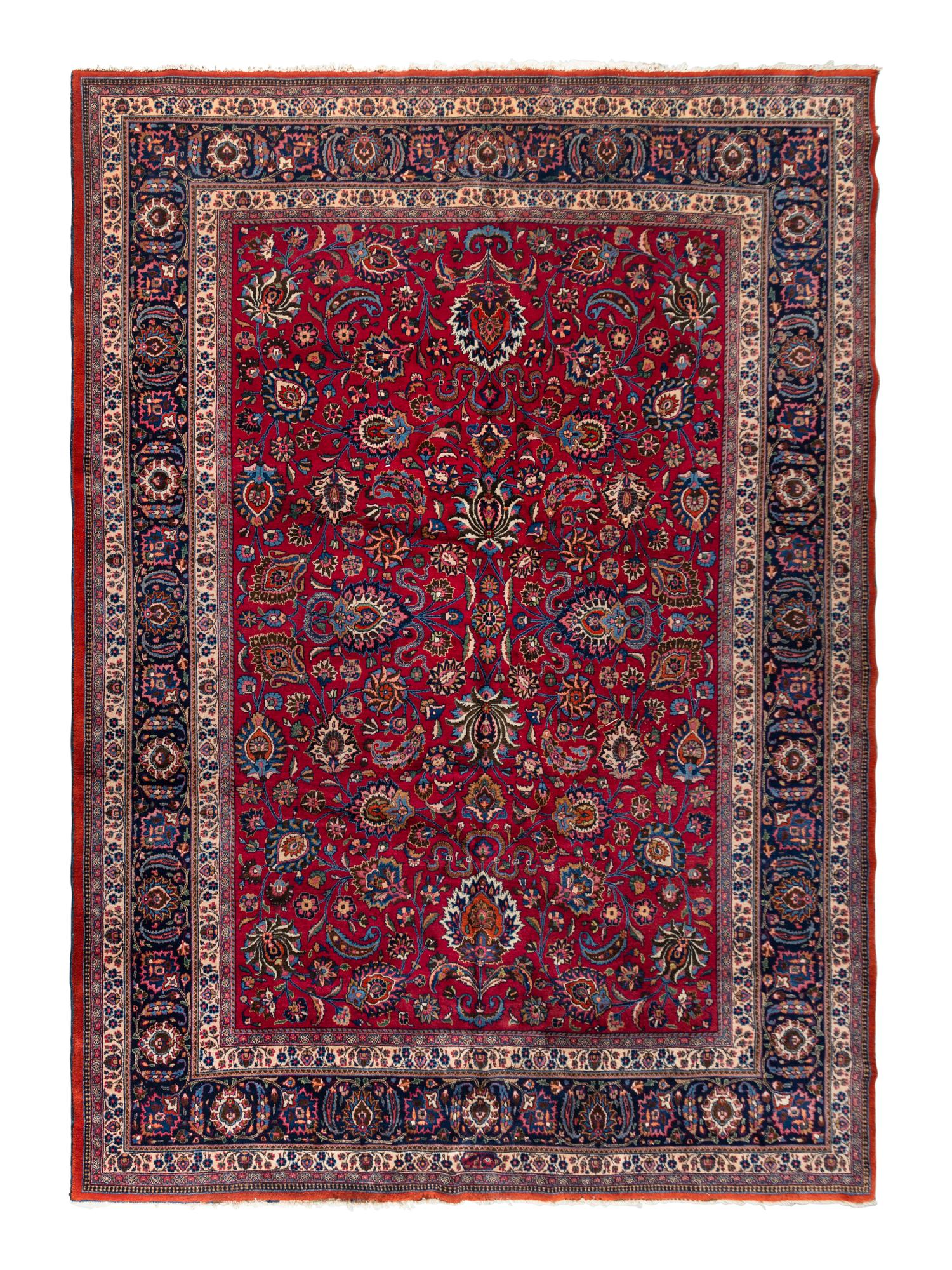 A Mashhad Wool Rug