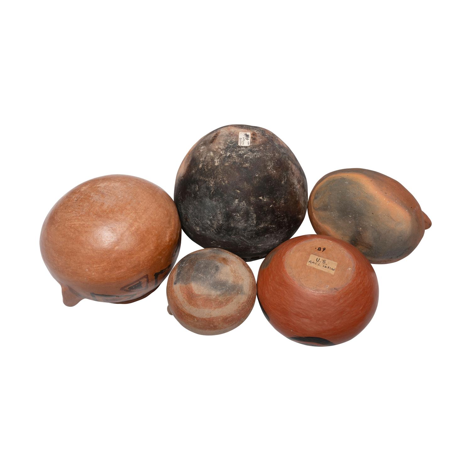 Group of Maricopa and Mexican Pottery, PLUS