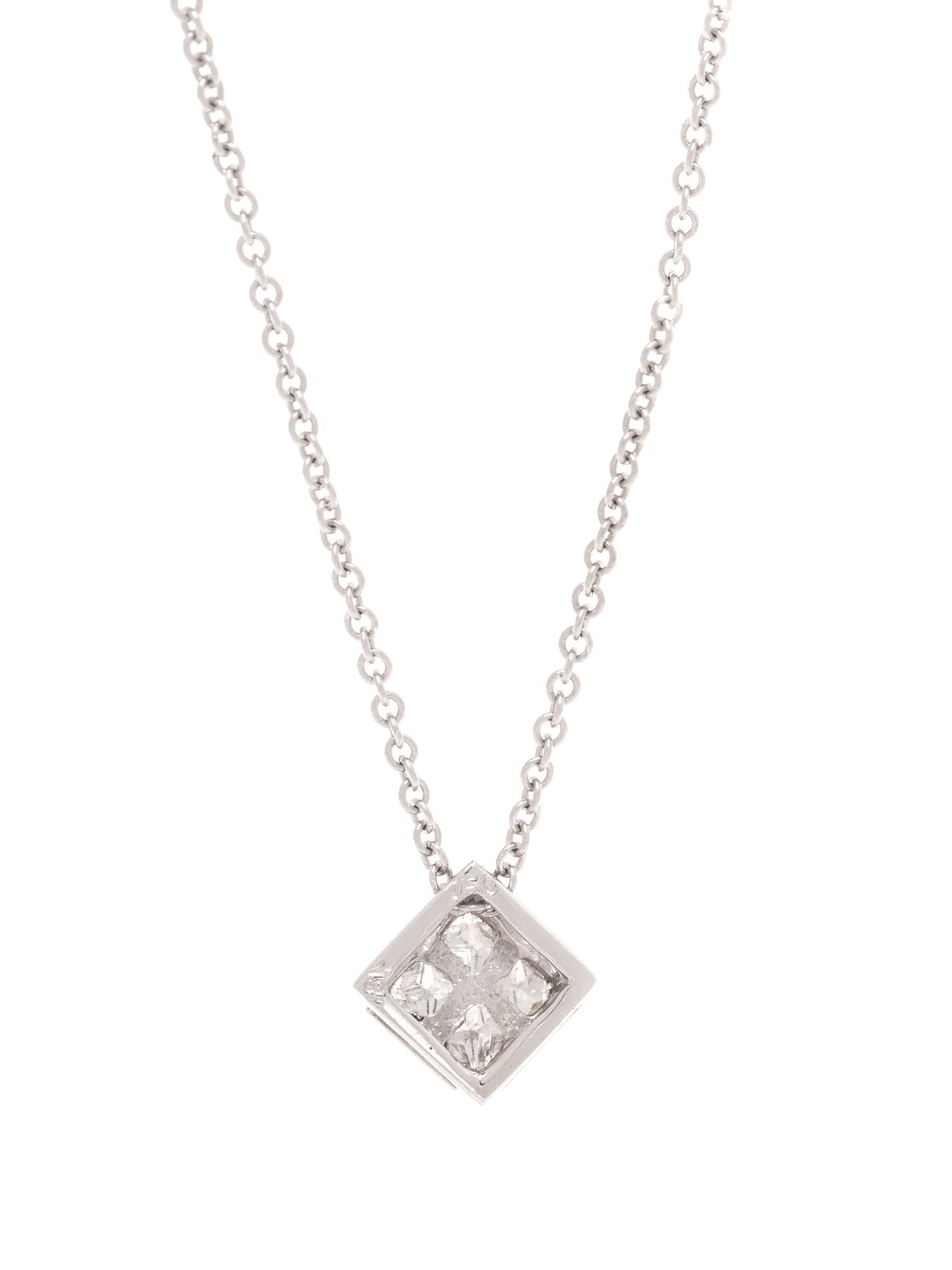WHITE GOLD AND DIAMOND SET