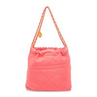 CHANEL, PINK LEATHER 22 TOTE