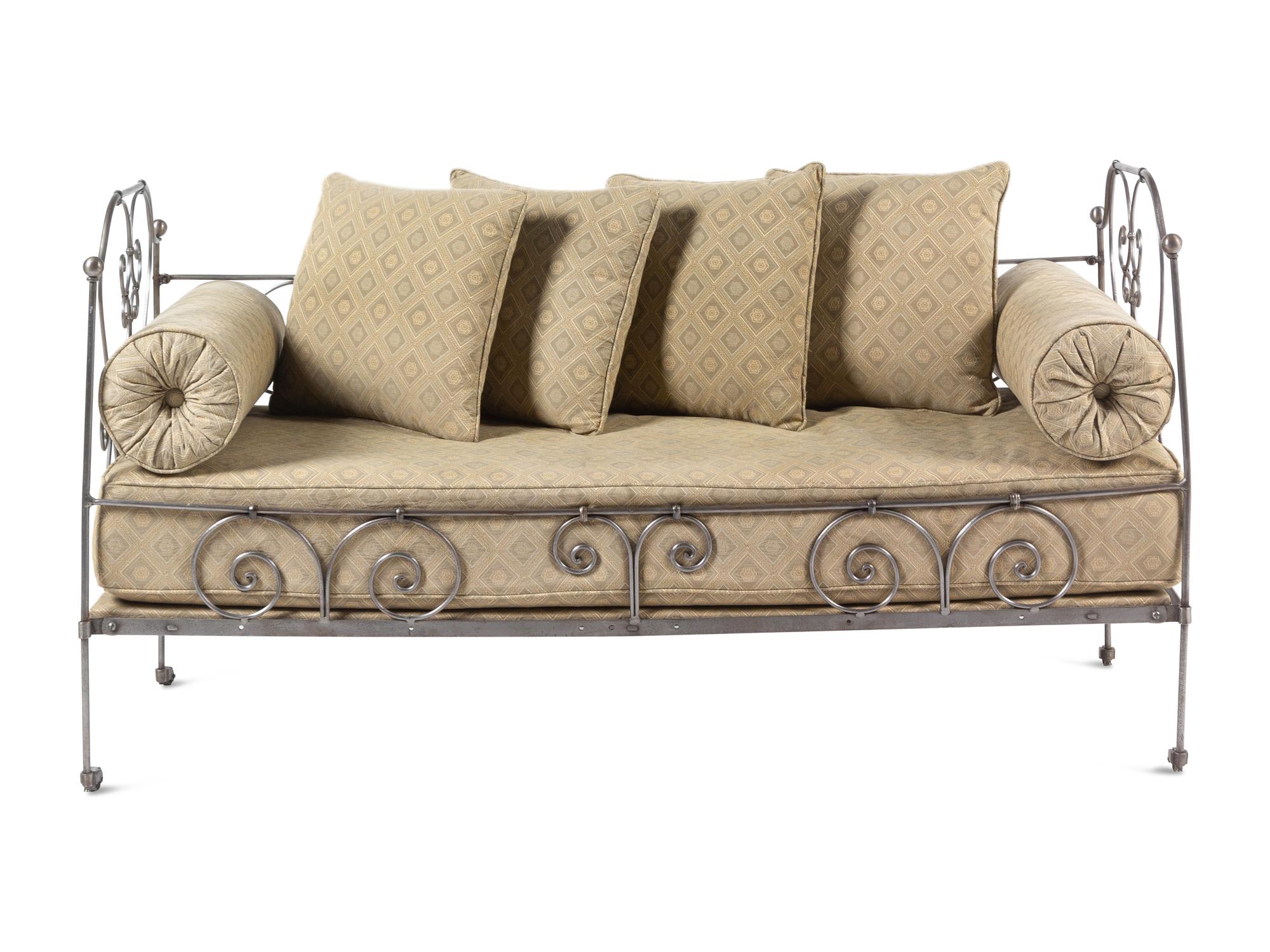 An English Steel Daybed