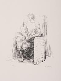 Seated Woman in Armchair