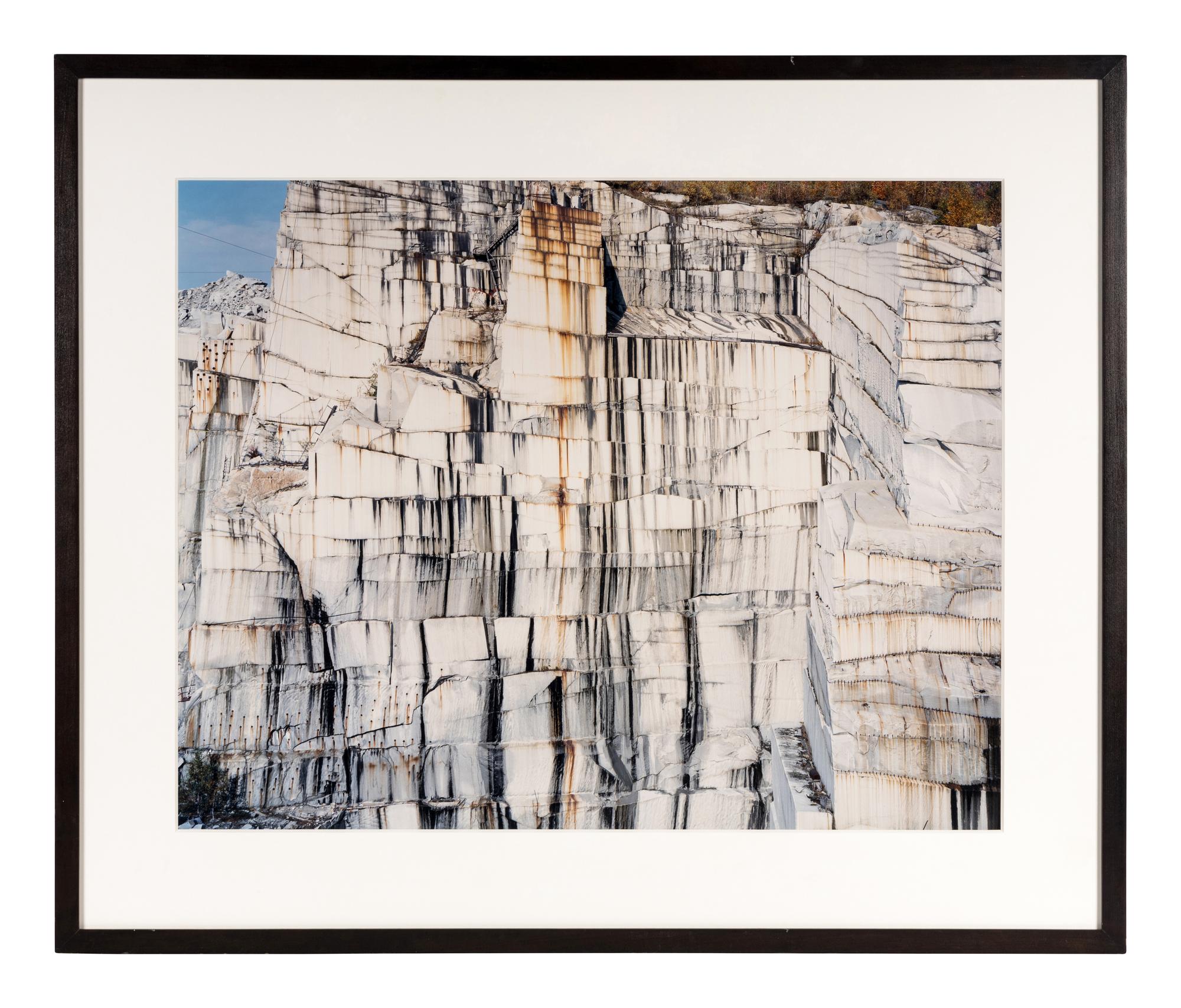 Edward Burtynsky (born 1955) Rock of Ages #26, Abandoned Section, E.L. Smith Quarry, Barre, Vermont, 1991