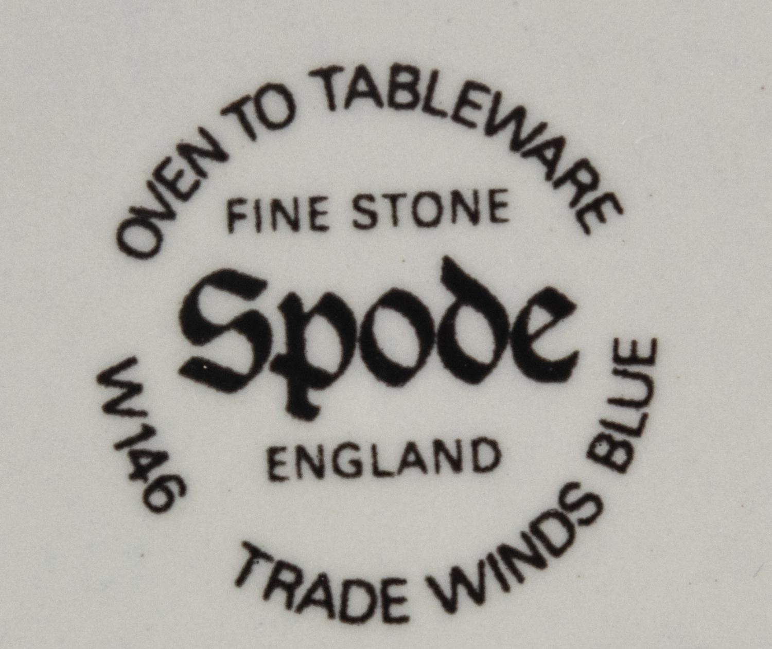 A Spode Stonerware Dinner Service