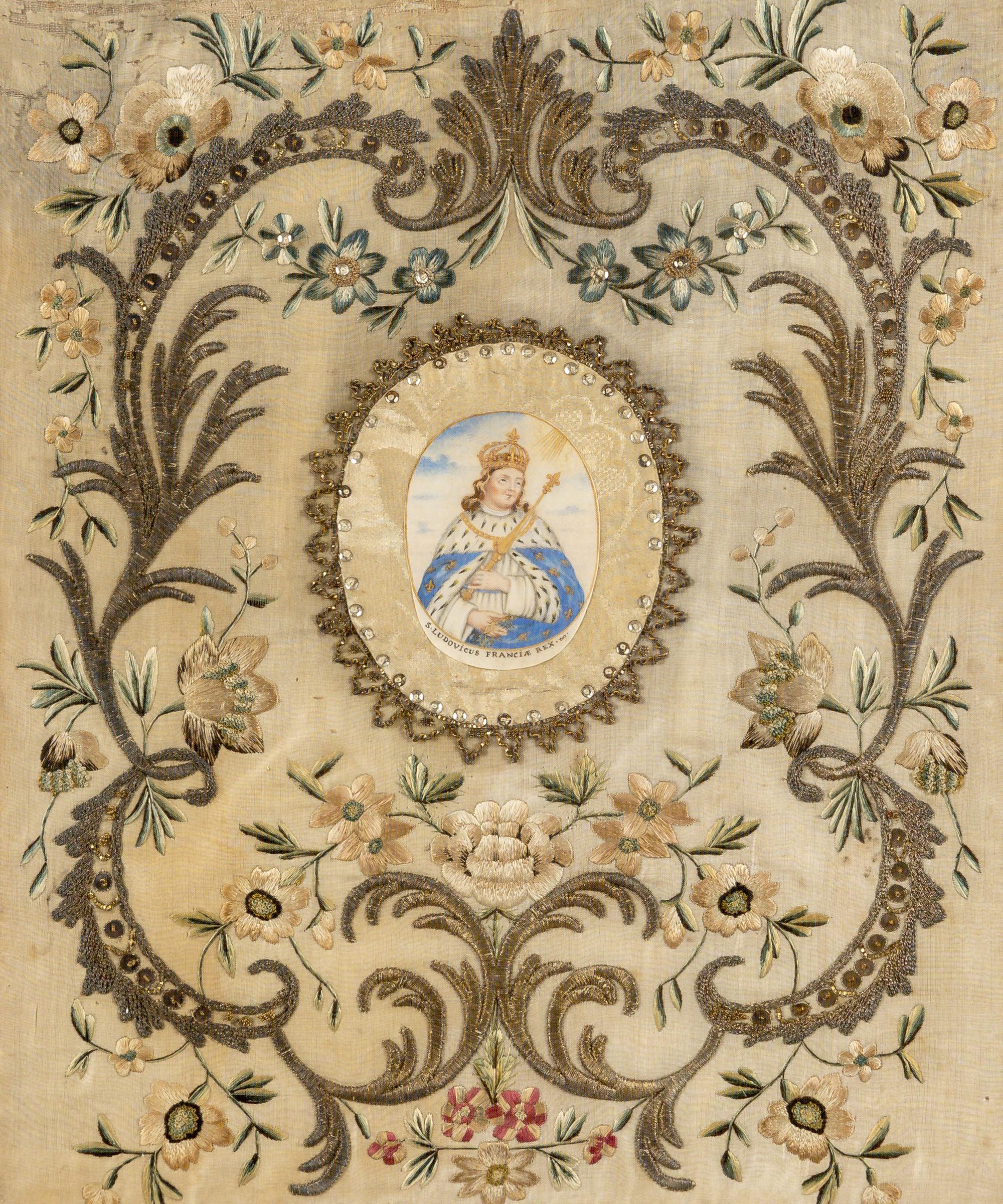 A Group of Four Religious Embroideries