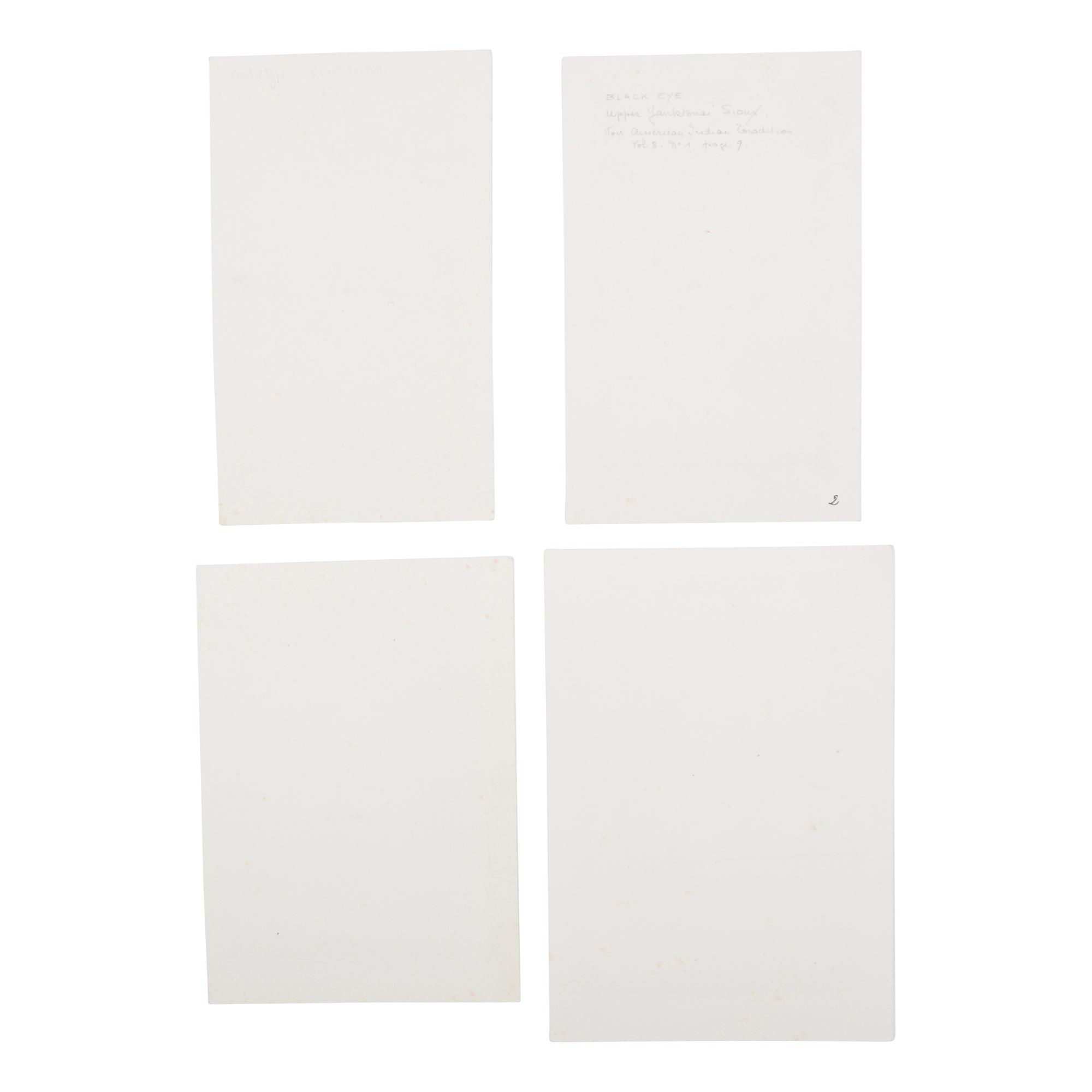 Portraits of Sac and Fox, Iowa, Ponca, and Sioux Leaders by Gurnsey, McClees, and Shindler