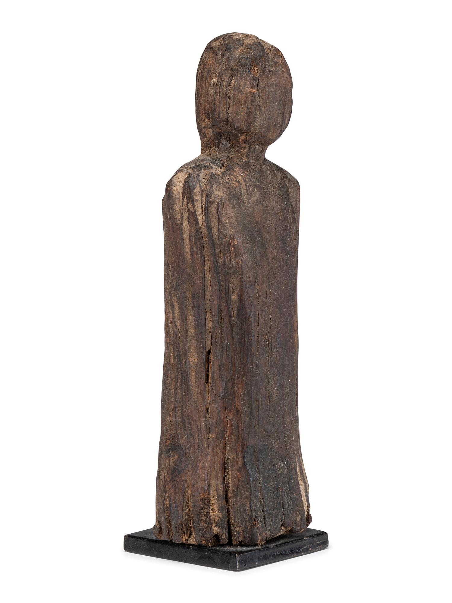 St. Lawrence Island Carved Wood Doll