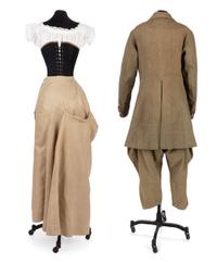 Collection of Women's Riding Clothes & Related Documentation,1890-1910s