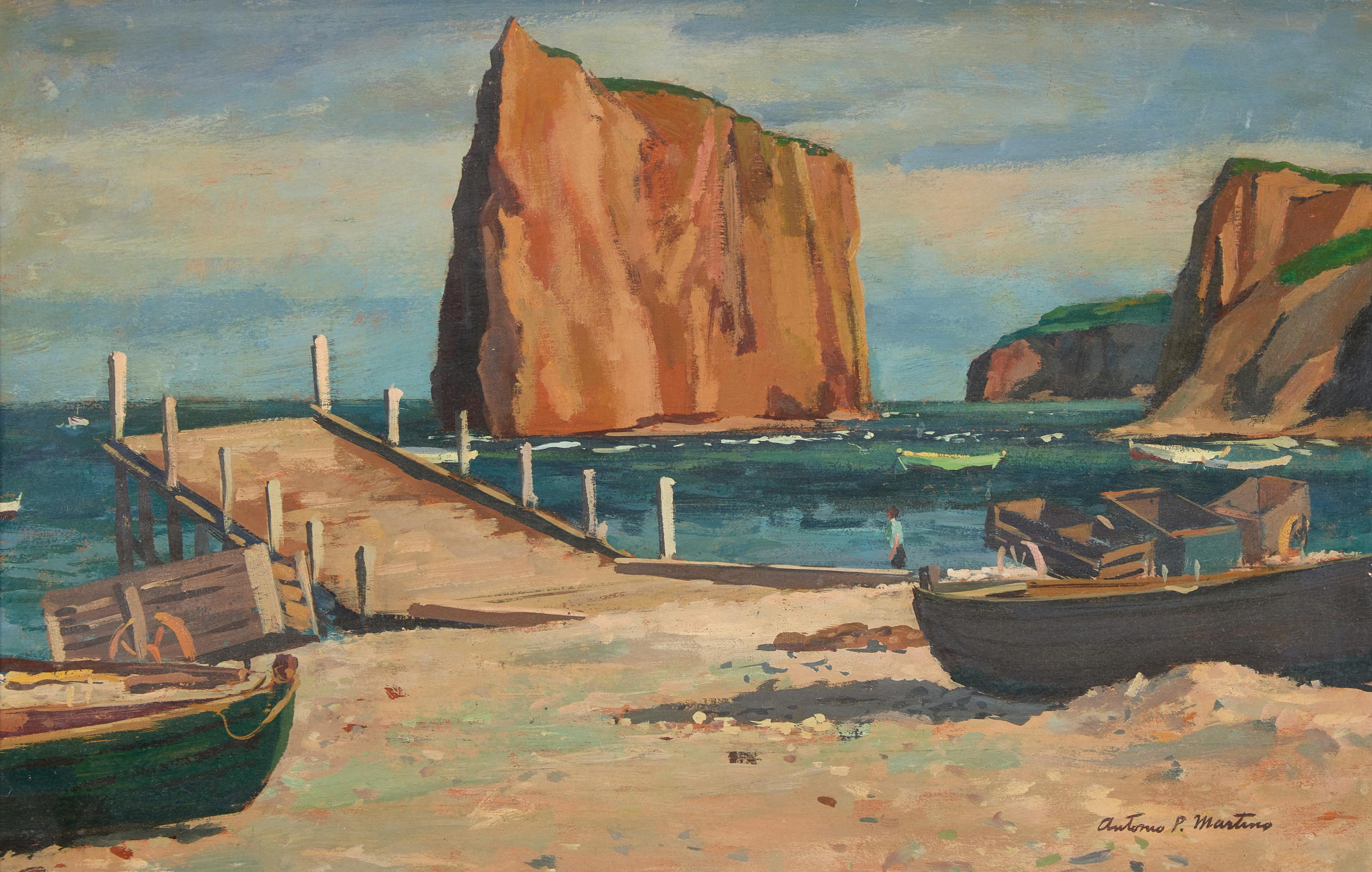 Beached Fishing Boats