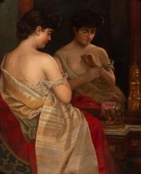 Woman at the Mirror
