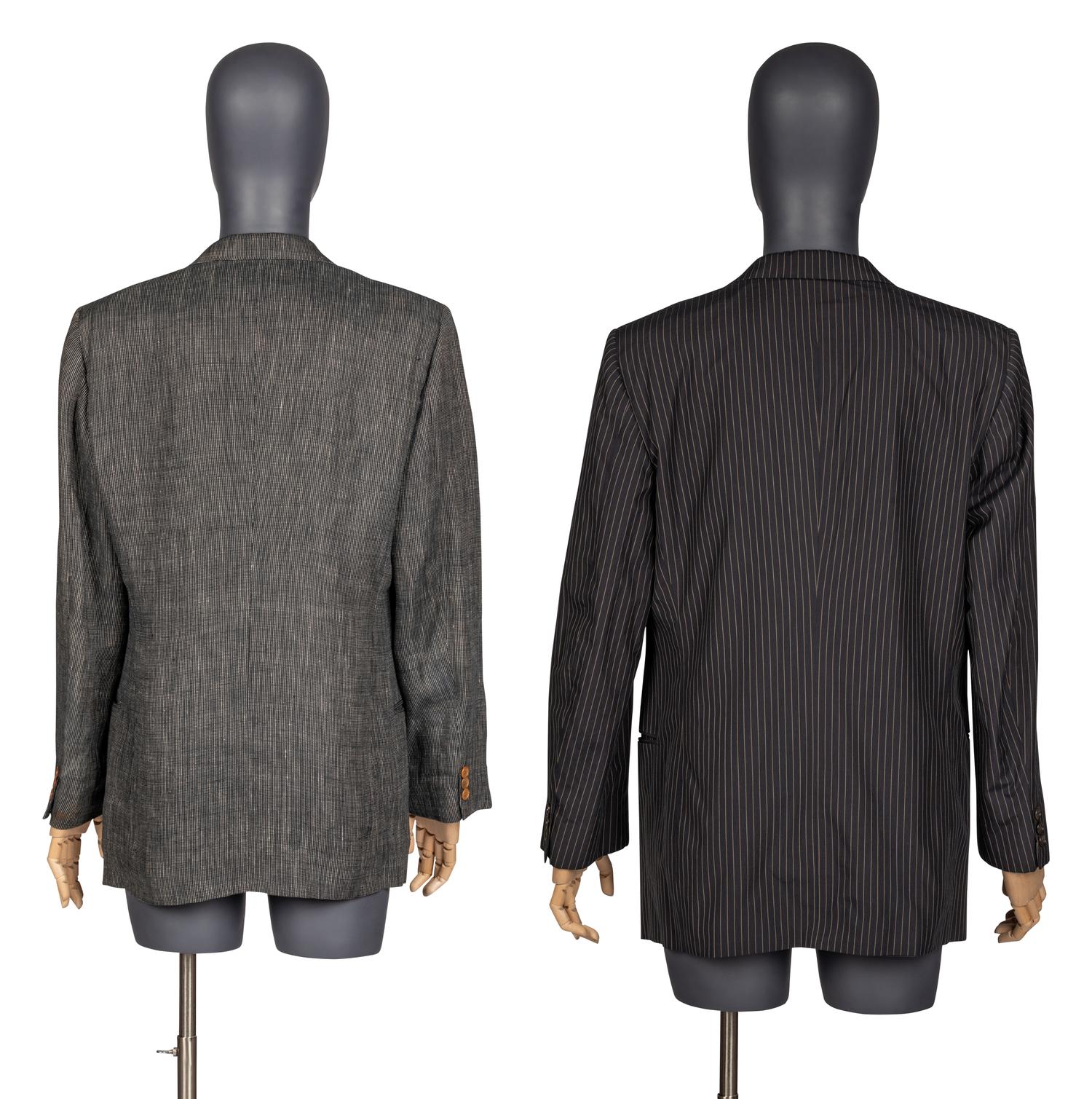 Two Men's Giorgio Armani Couture Jackets, 1970s