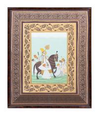 A East Indian Painting on Paper