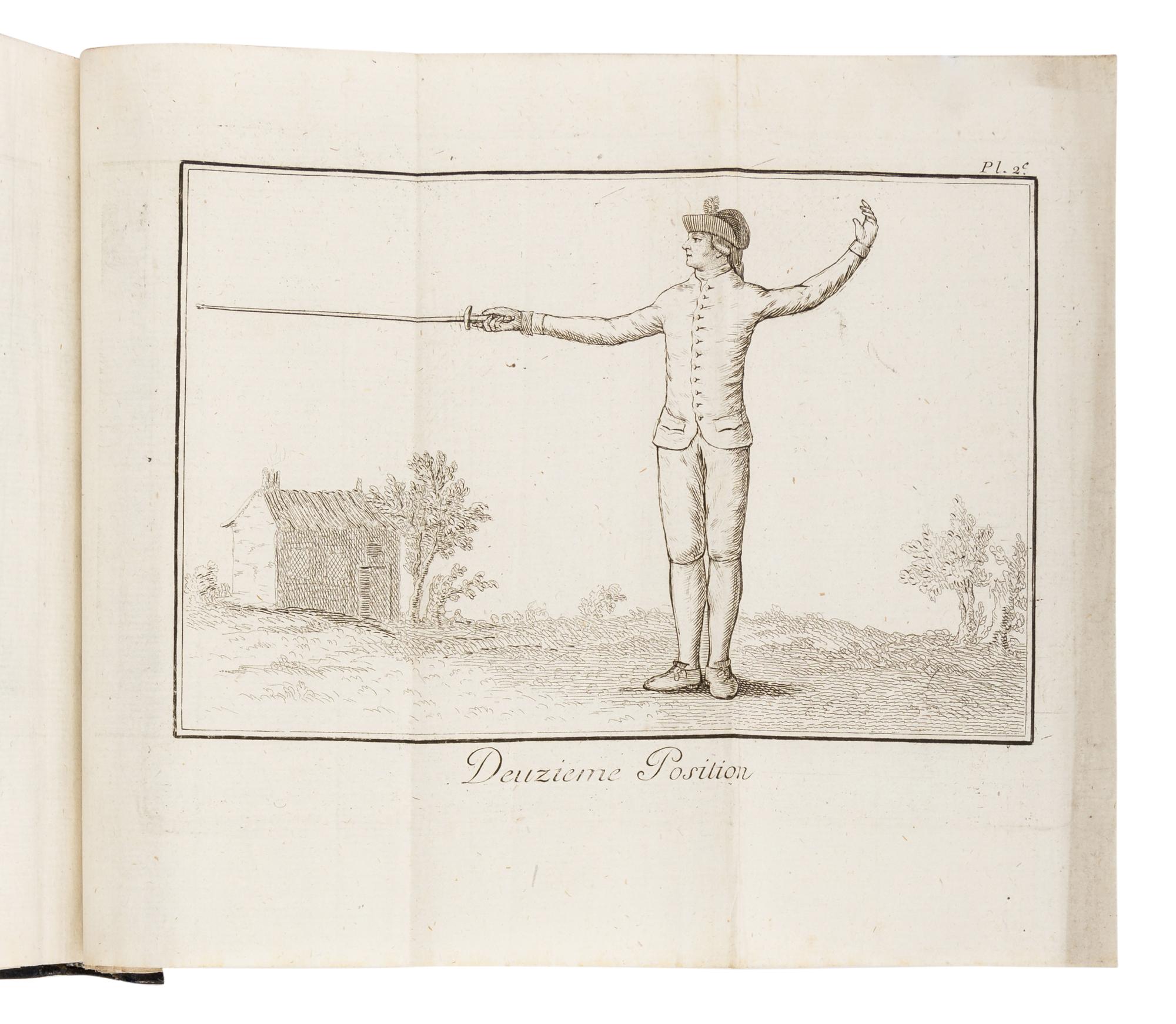 DEMEUSE, Nicolas. Nouveau traite de l'art des armes . Liège: F. J. Desoet, 1778.