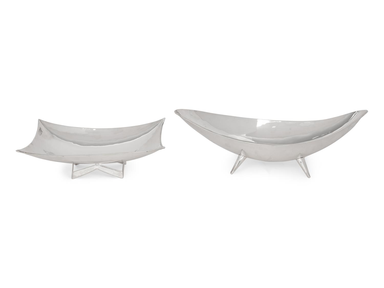 Two Mexican Silver Bowls