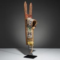 Kiowa Beaded Hide Doll Cradle