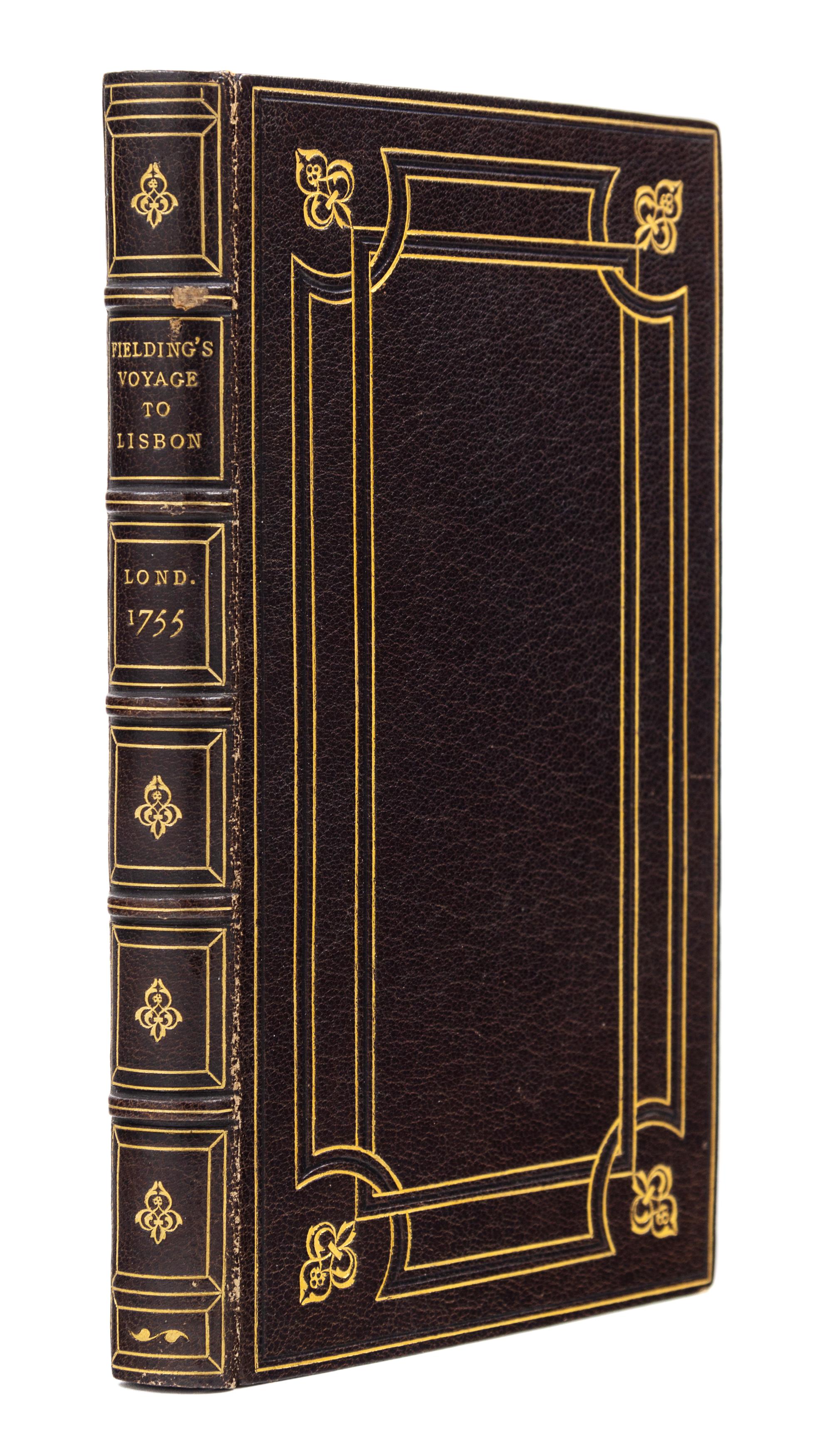 FIELDING, Henry (1707-1754). The Journal of a Voyage to Lisbon. London: for A. Millar, 1755.