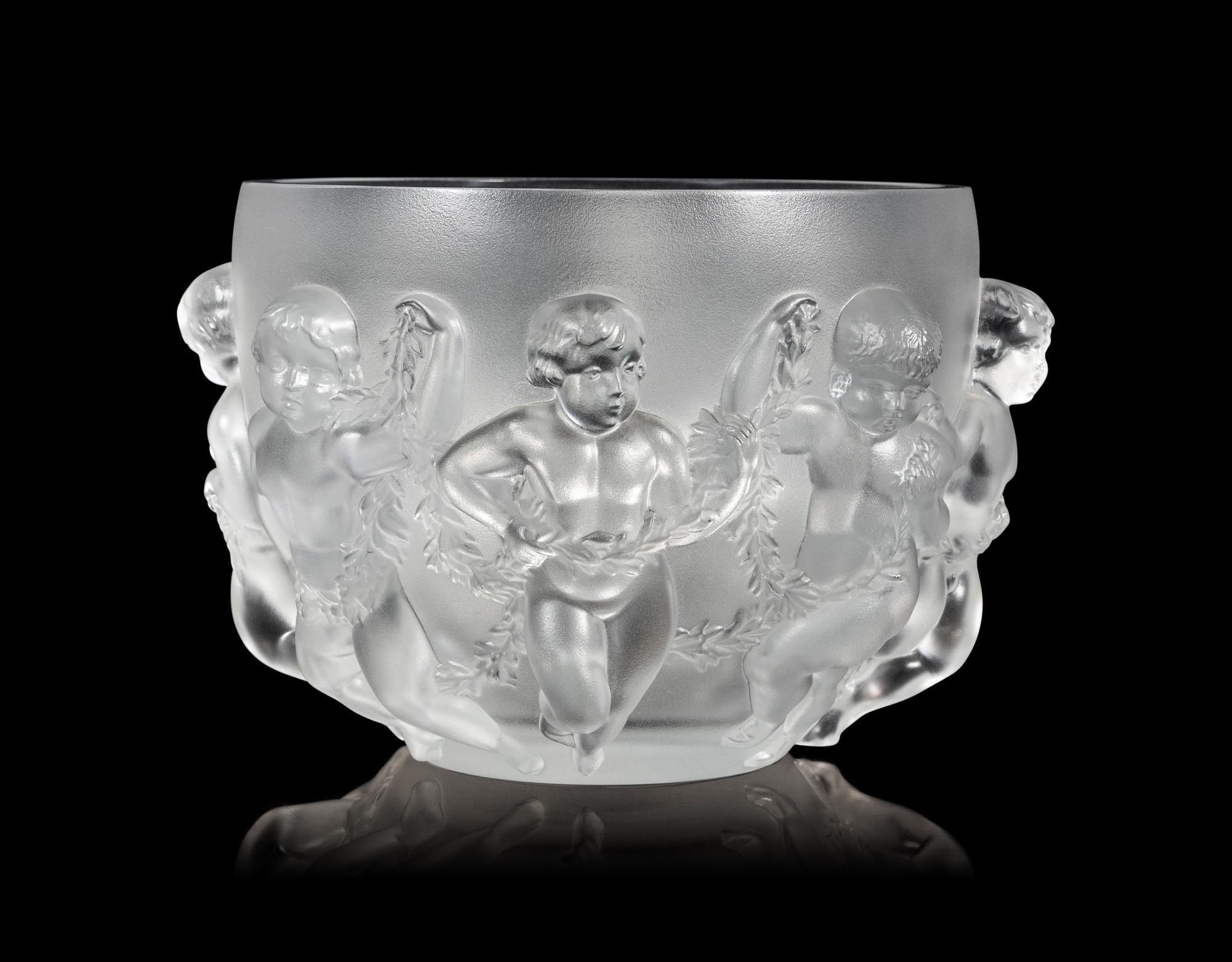 A Lalique Luxembourg Bowl