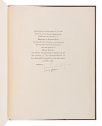 [LIMITED EDITIONS CLUB] -- JOYCE, James (1882-1941). Henri Matisse, illustrator. Ulysses. With an introduction by Stuart Gilbert . New York: Limited Editions Club, 1935.