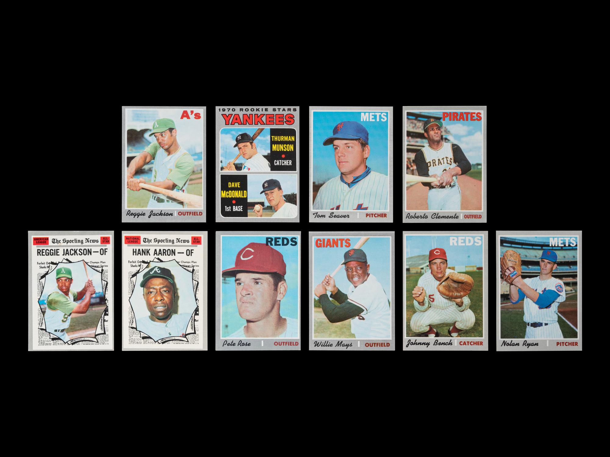 A Complete Set of 1970 Topps Baseball Cards (720/720)