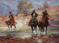 Untitled (Crossing a Stream)