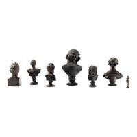 A Collection of Bronze and Cast Metal Busts