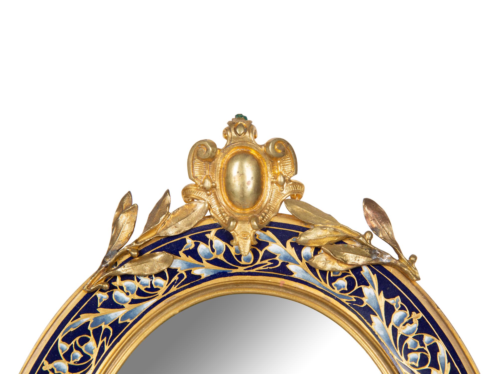 Three Continental Gilt and Enamel Articles