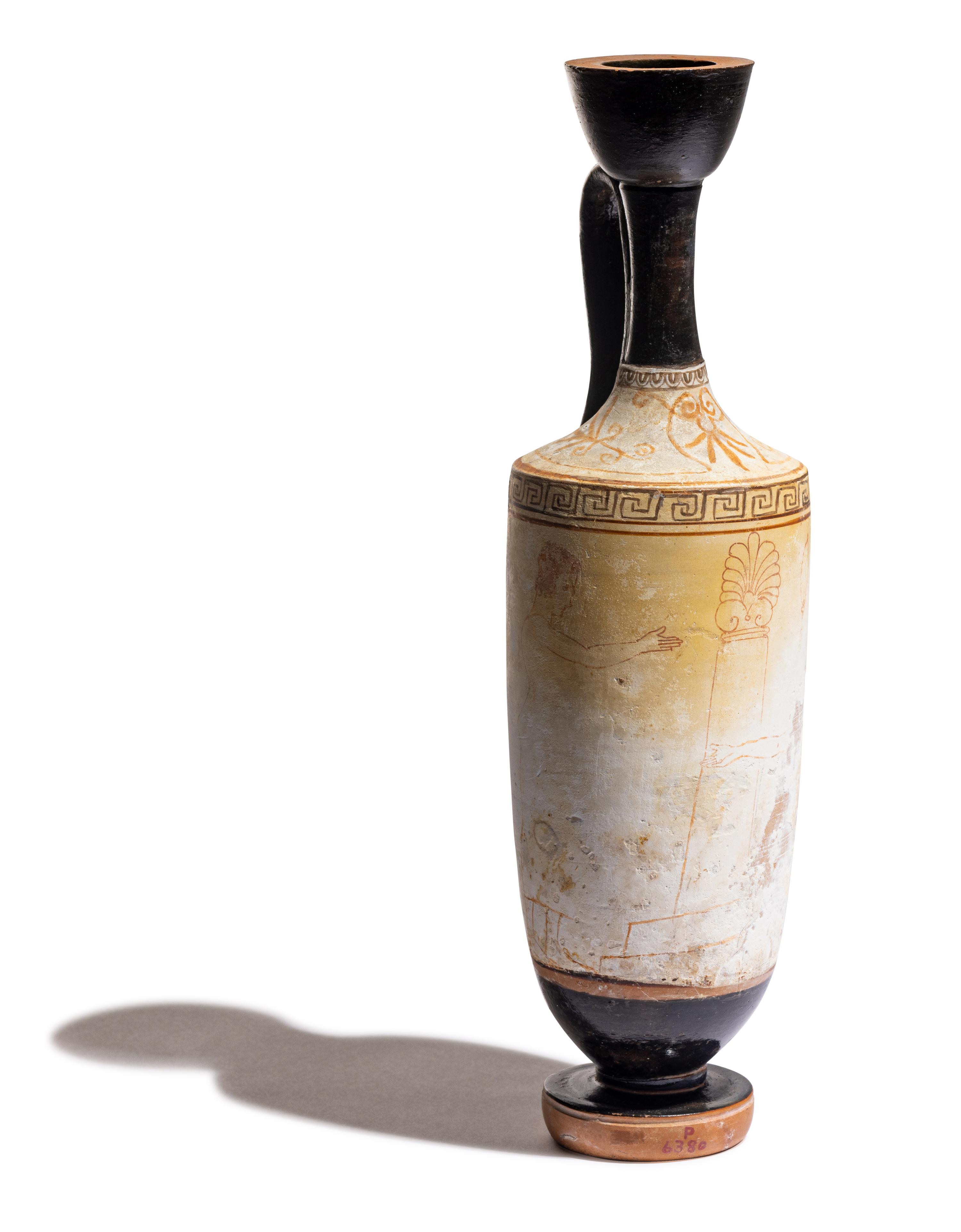 An Attic White-Ground Lekythos