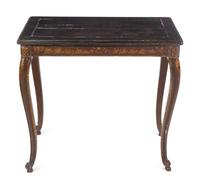 A Victorian Lacquered Table
