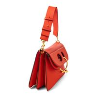 J.W. ANDERSON, RED LEATHER 'PIERCE' BAG