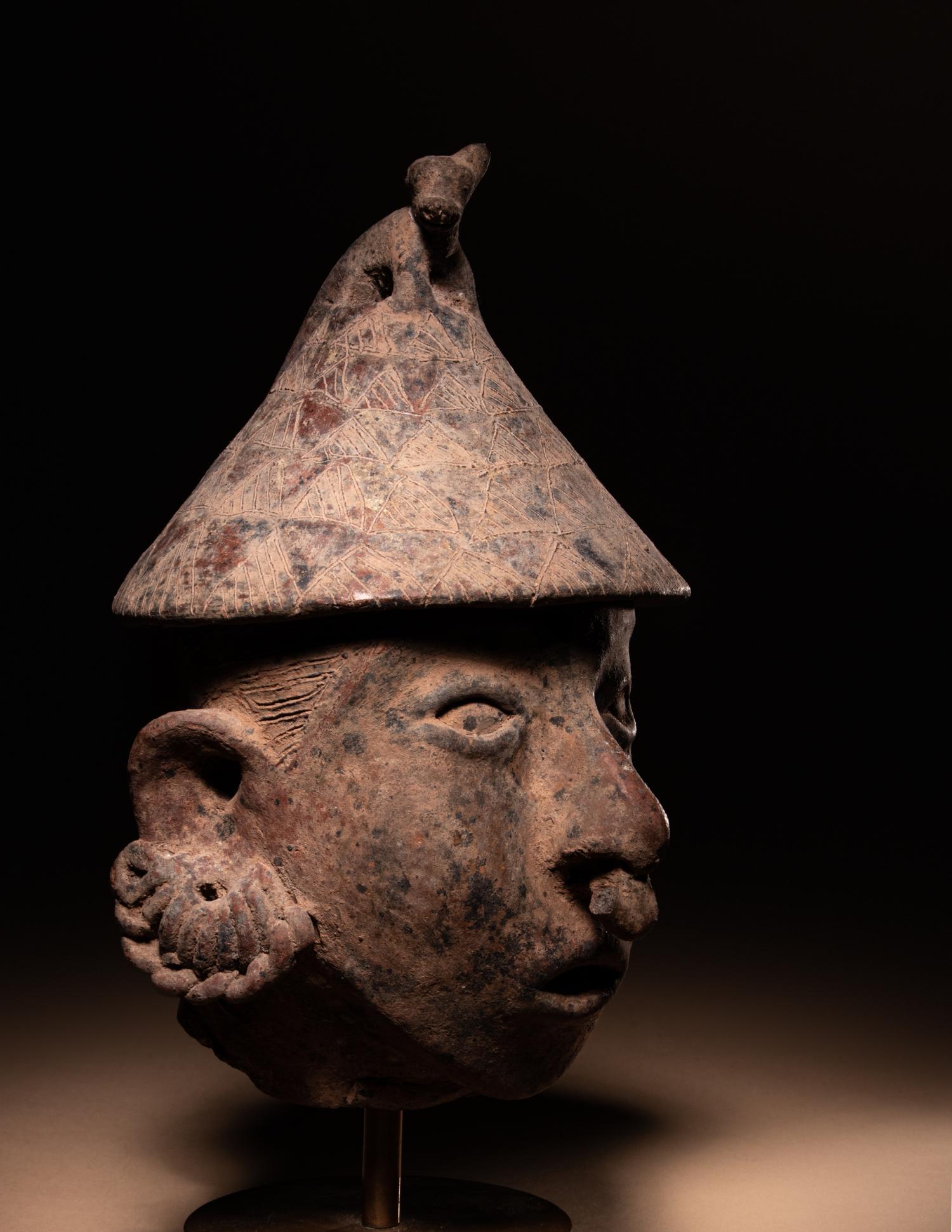 A Nayarit Terracotta Head