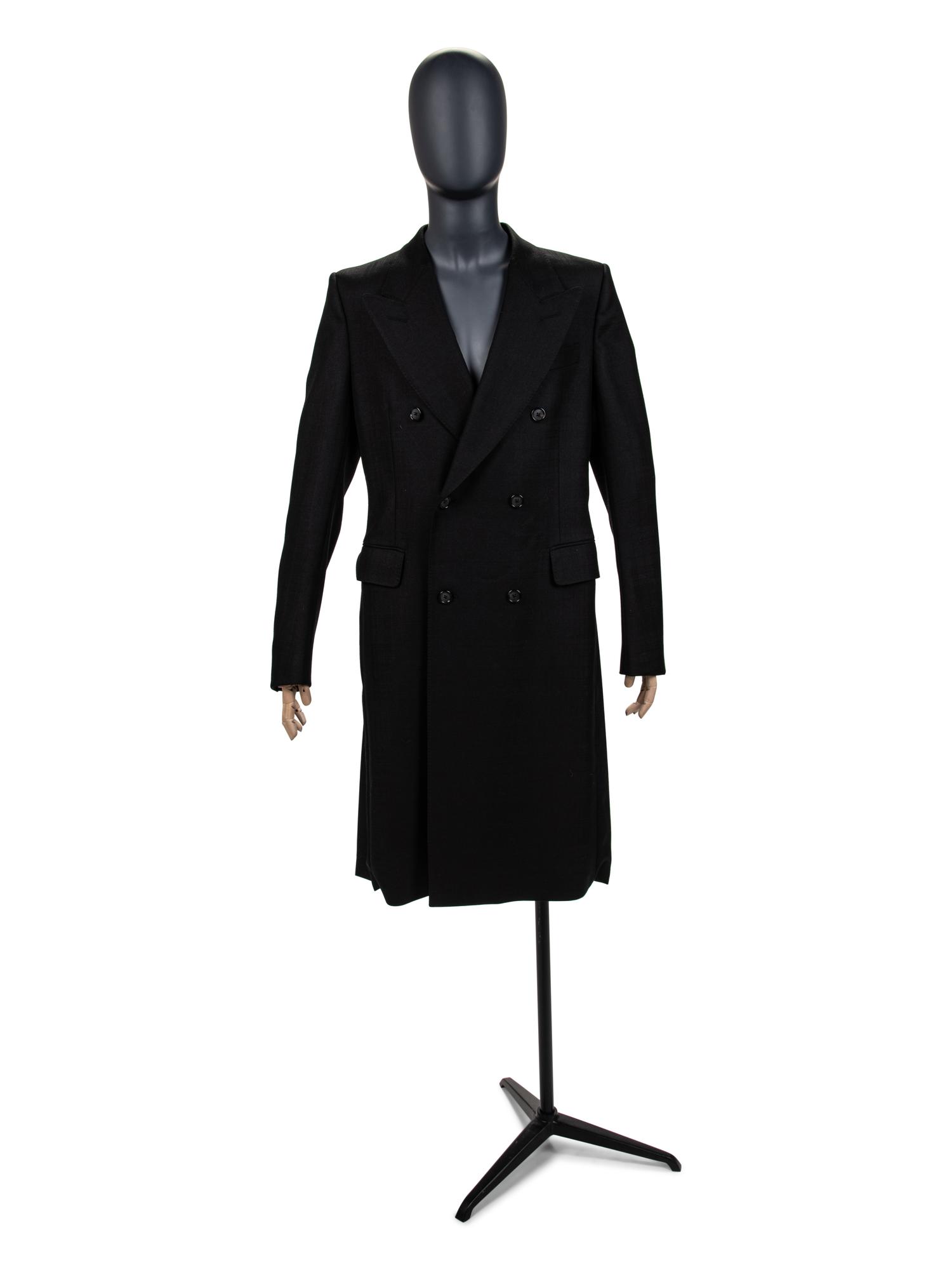 Men's Alexander McQueen Plaid Coat, 2014