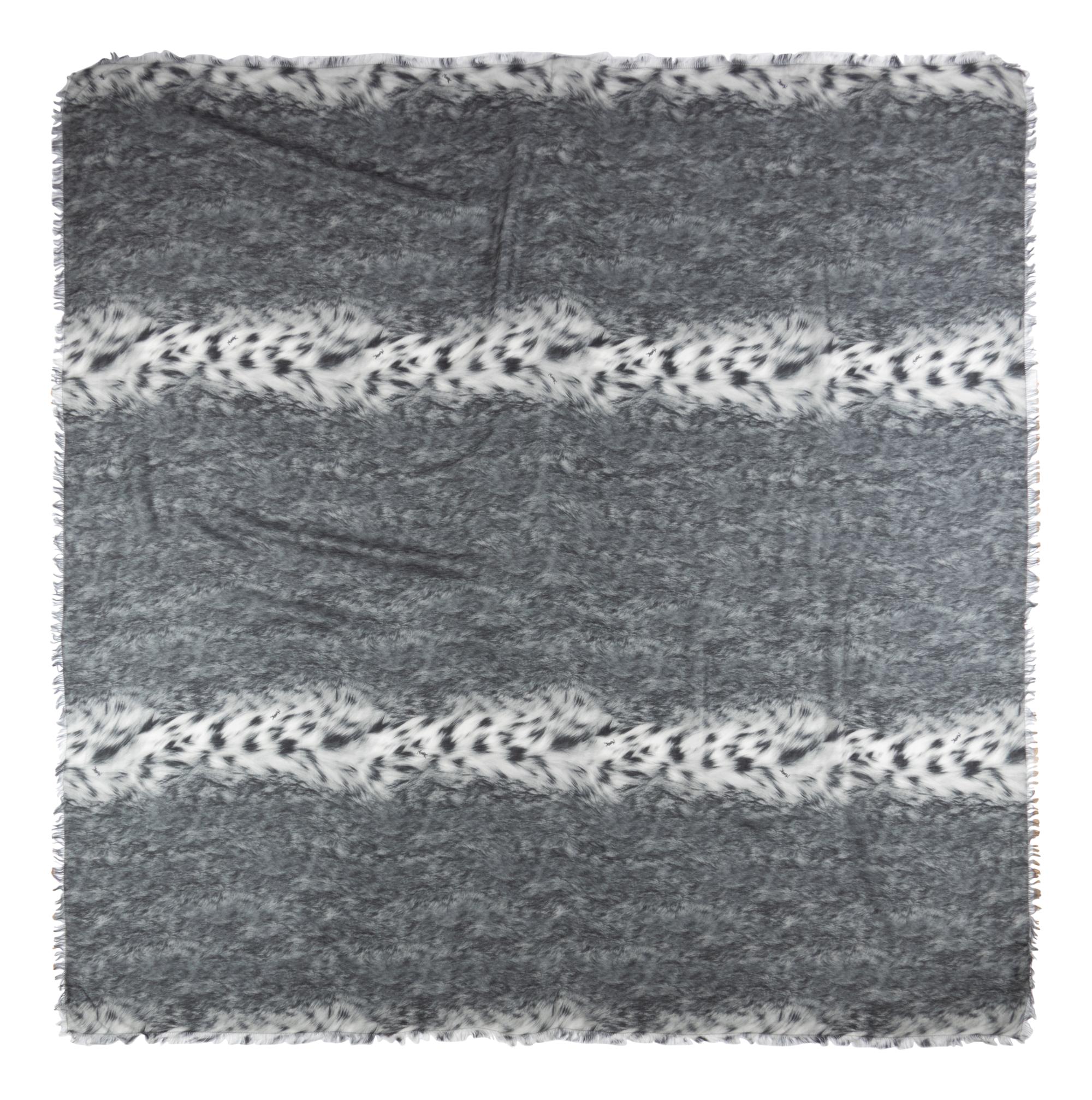 Five Designer Scarves: Three Bottega, Two Yves Saint Laurent