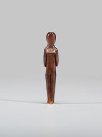 Aleutian Figural Needle Container