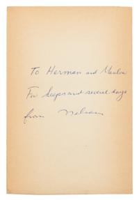 ALGREN, Nelson (1909-1981). - Two foreign-language editions Algren's A Walk on the Wild Side, INSCRIBED OR SIGNED BY ALGREN.
