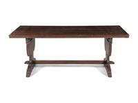 A Renaissance Revival Mahogany Refectory Table