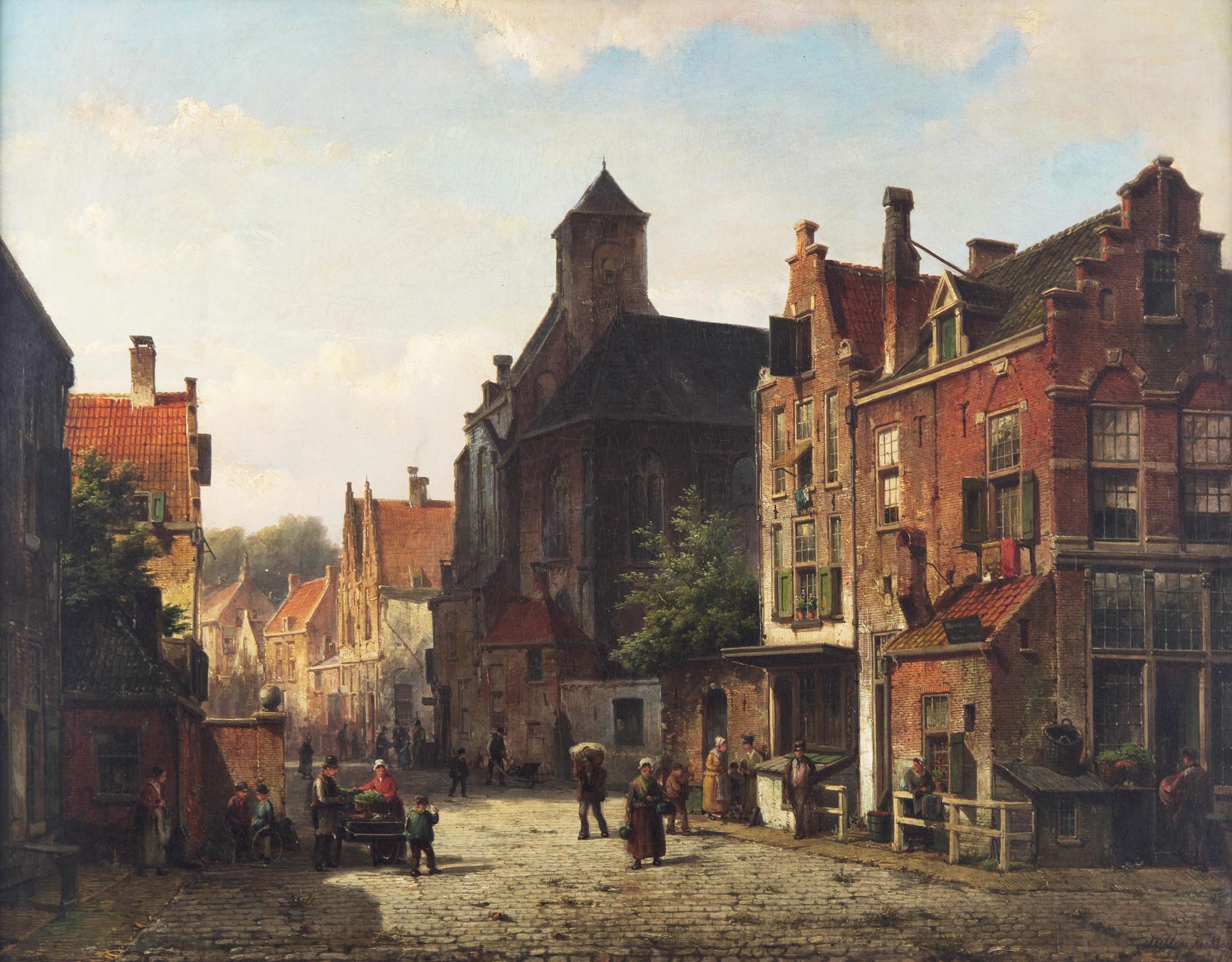 Street in Old Haarlem