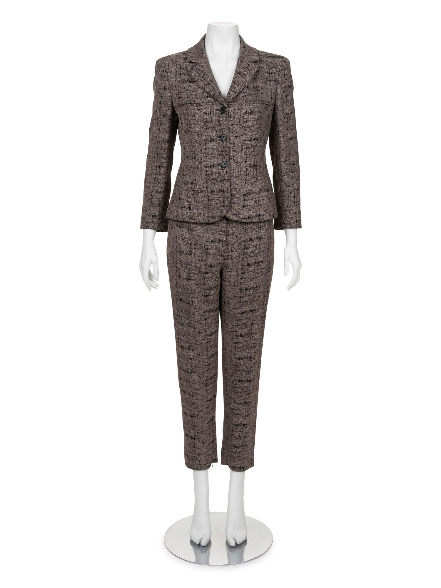 Chanel Tweed Pantsuit, Spring 2003