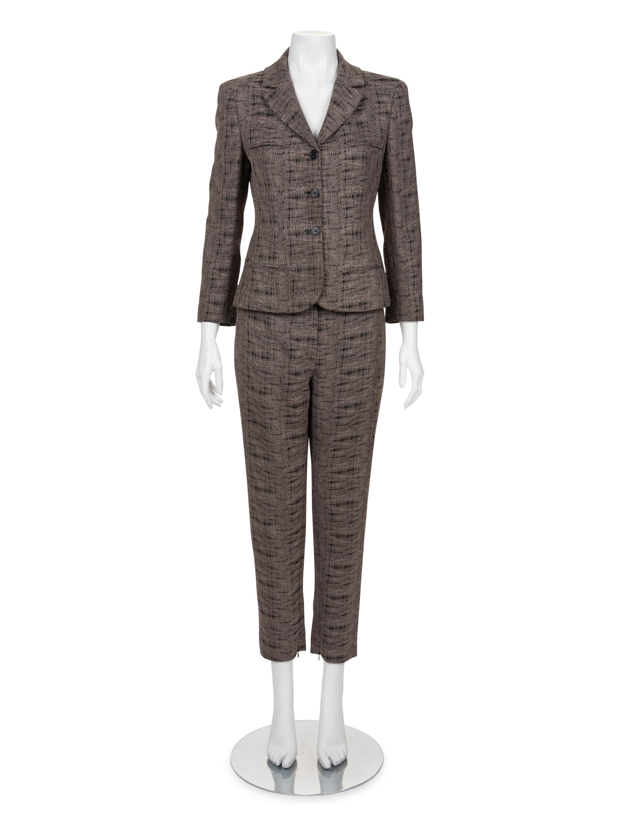 Chanel Tweed Pantsuit, Spring 2003