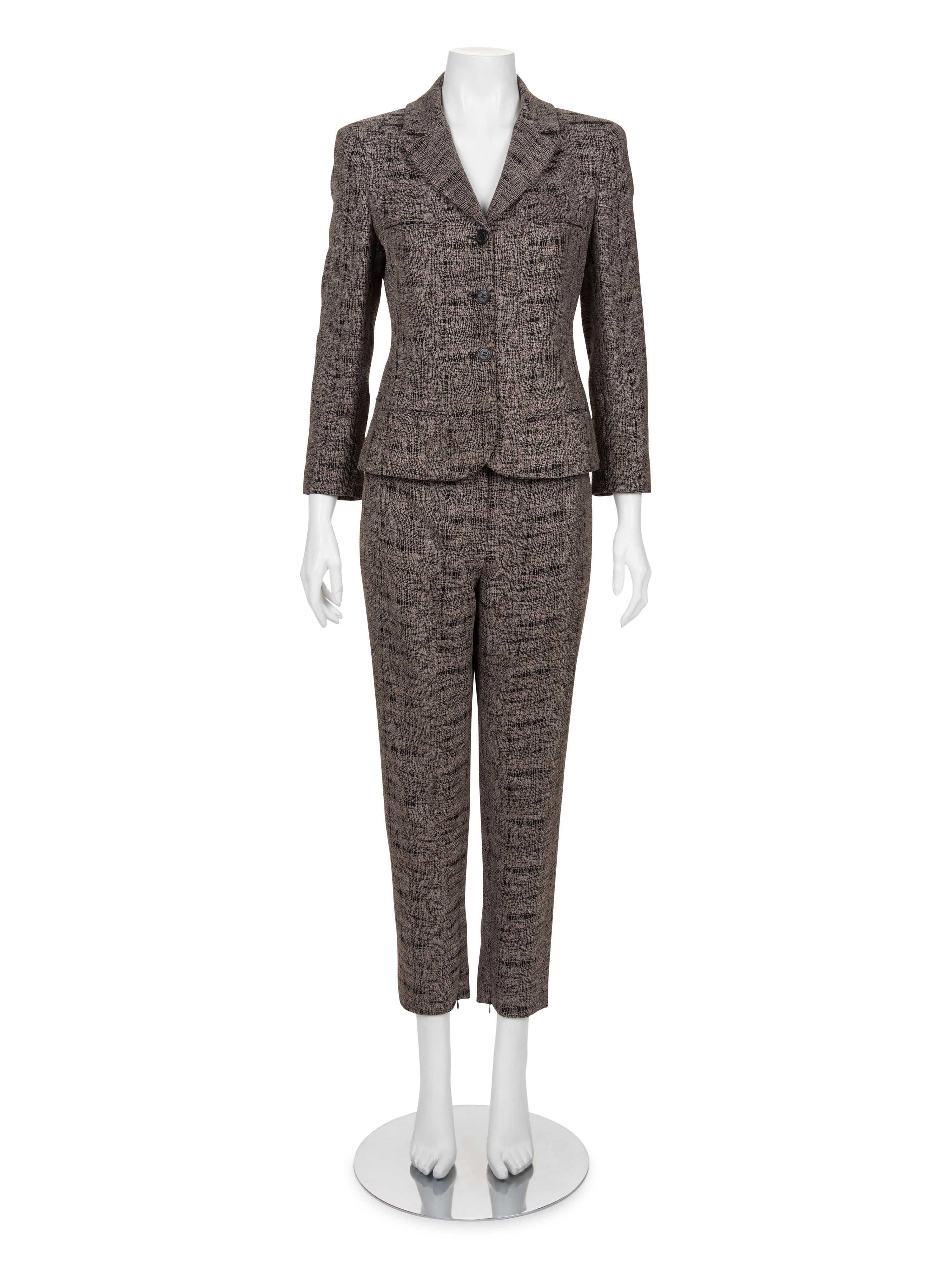 Chanel Tweed Pantsuit, Spring 2003