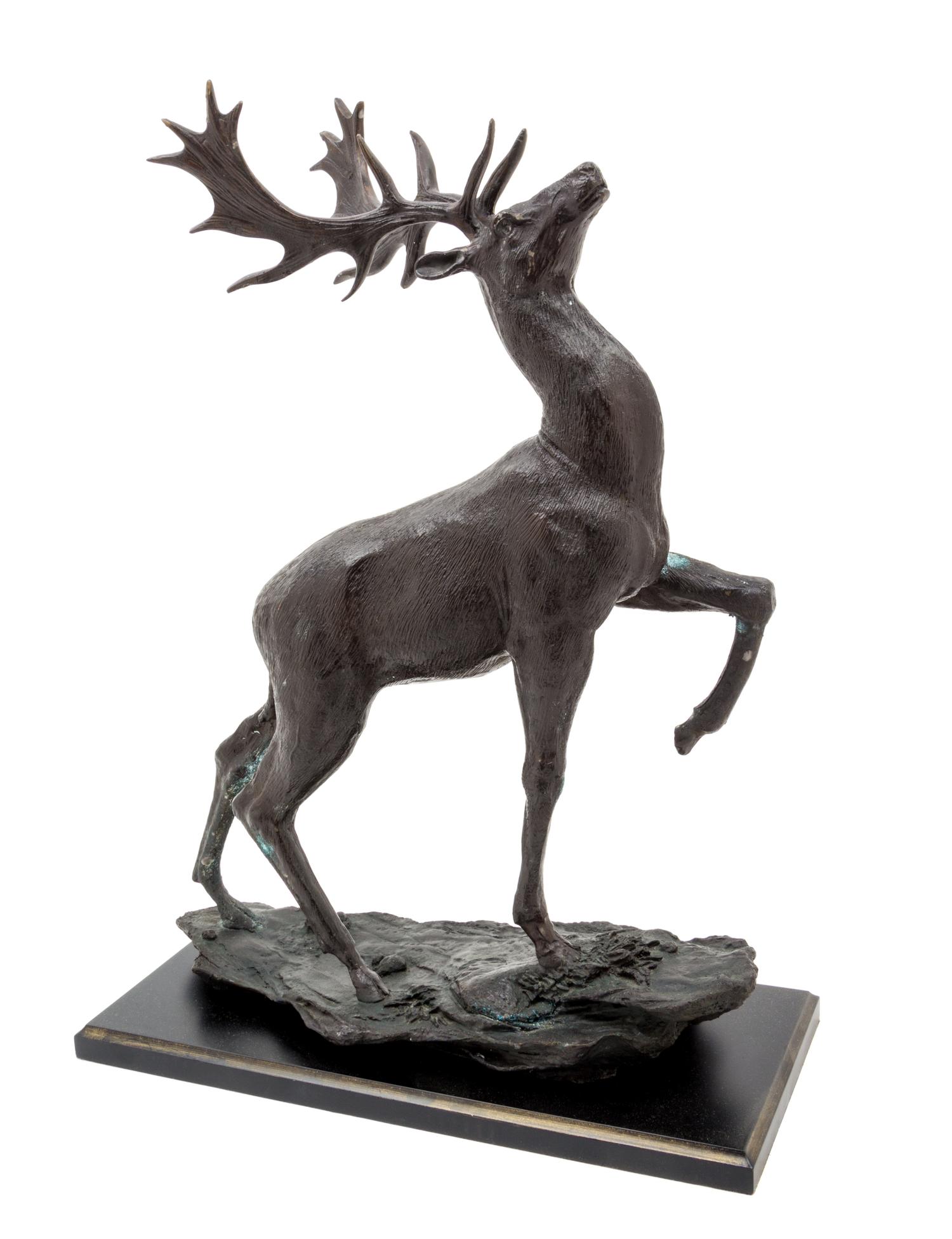 A Cast Metal Sculpture Height 19 3/8 inches. — 20TH CENTURY
