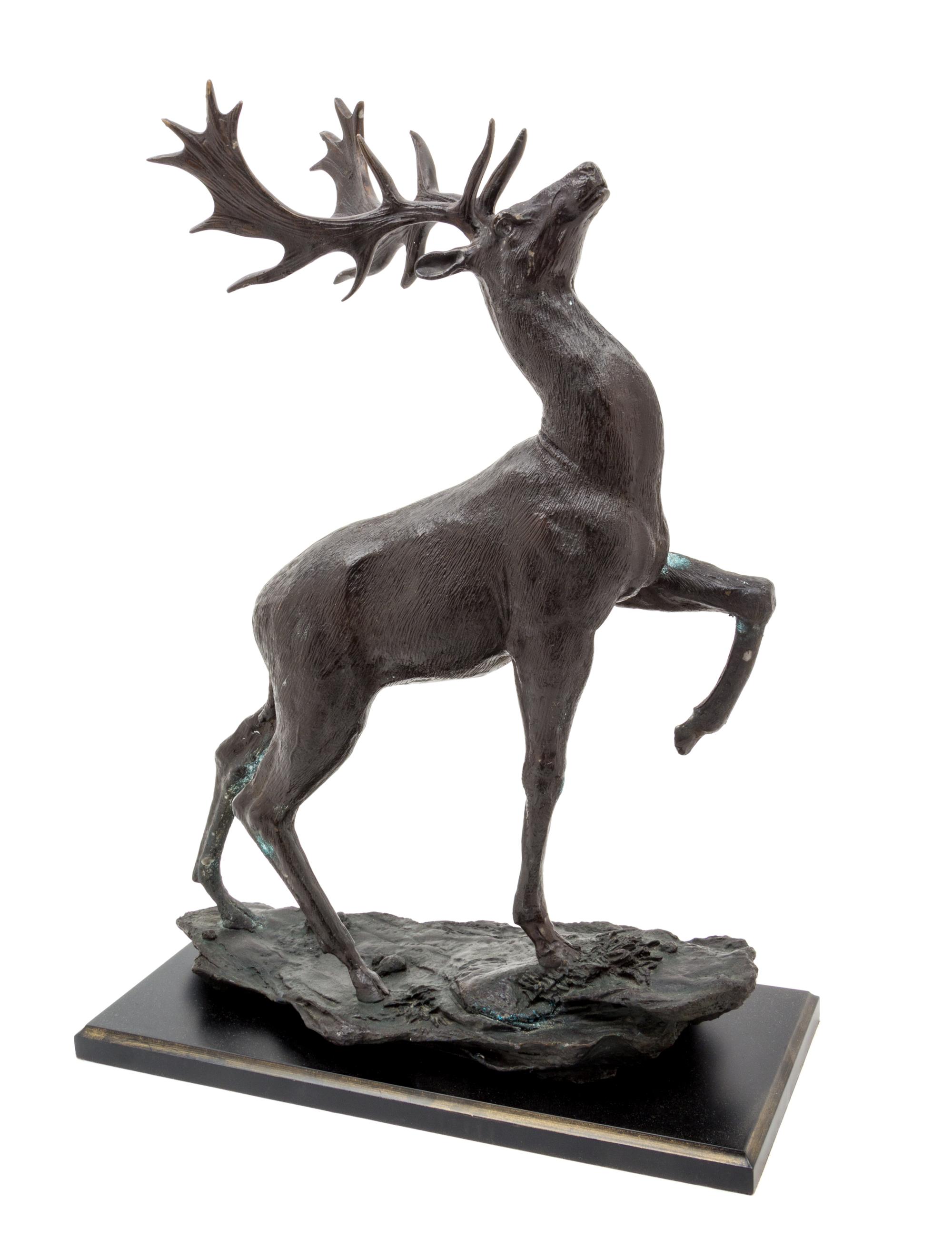 A Cast Metal Sculpture Height 19 3/8 inches. — 20TH CENTURY