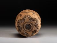 Apache Polychrome Pictorial Basket