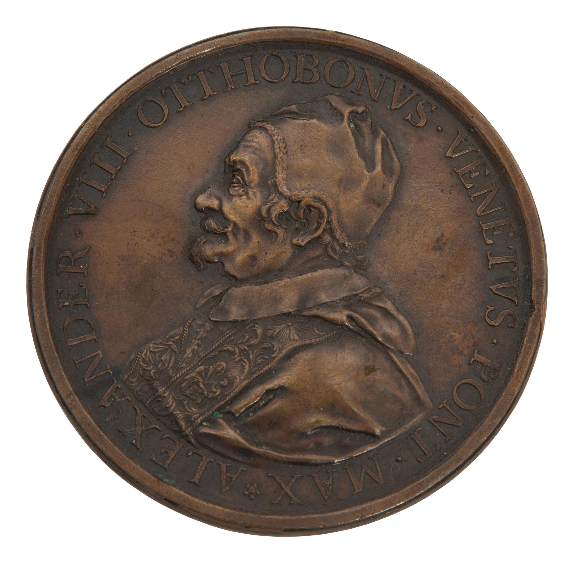 Five Bronze Portrait Medallions