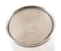 Six American Silver Julep Cups